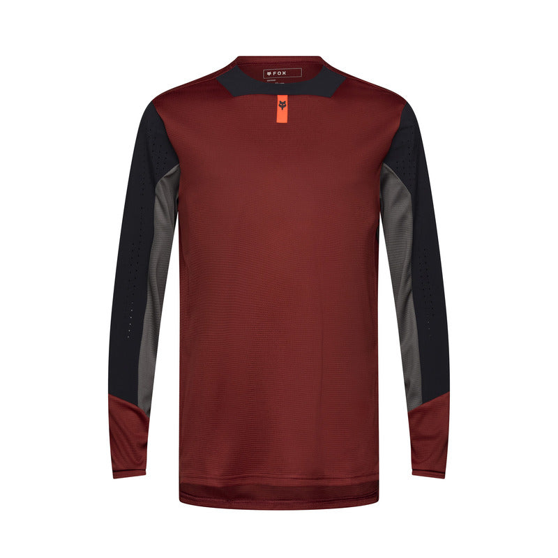 Fox Defend Rust Long Sleeve Cycling Jersey | RideHub