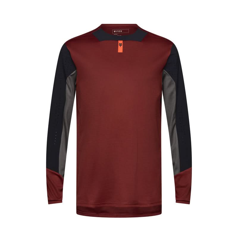 Fox Defend Rust Long Sleeve Cycling Jersey | RideHub