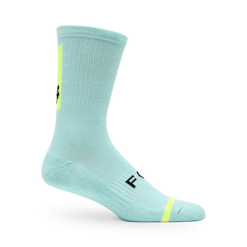 Fox 8 Defend Sock Light Blue socks | RideHub