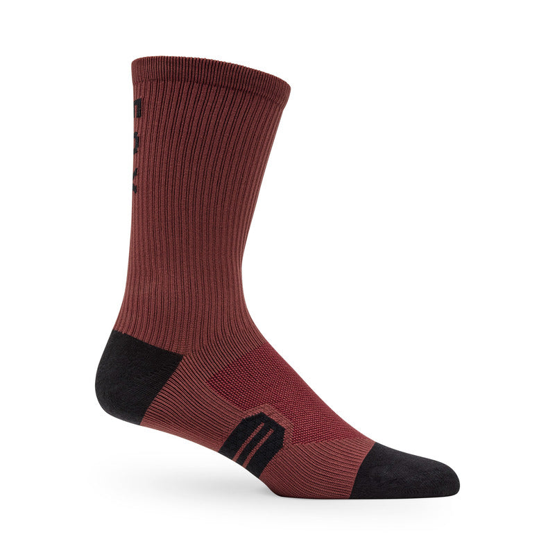 Fox 8" Ranger Sock Rust | RideHub