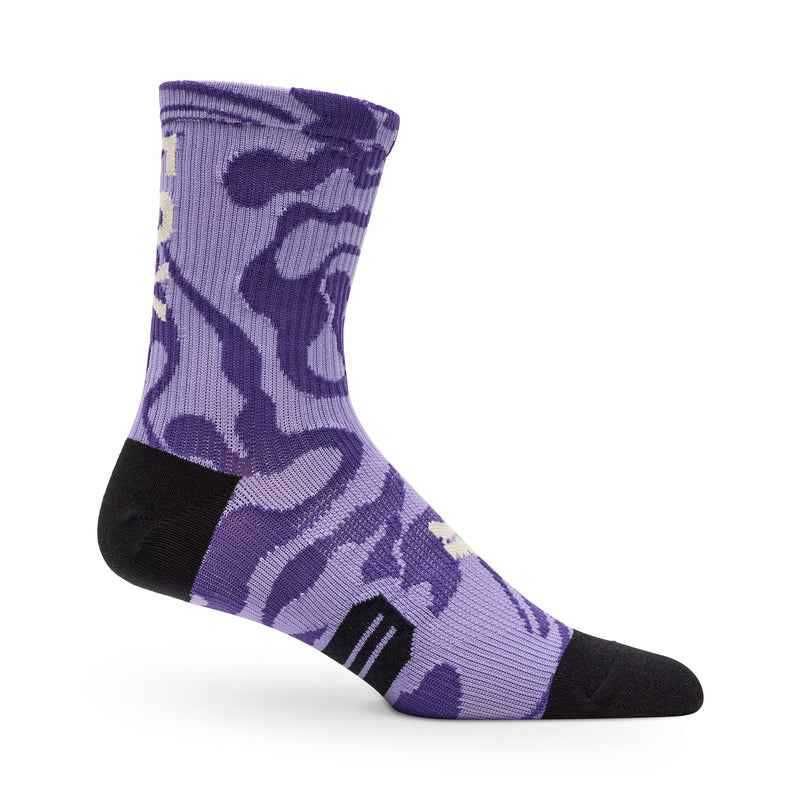 Fox 6" Ranger Sock Frequency Lilac | RideHub