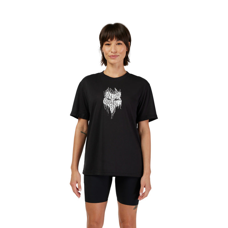 Fox Lady Bark Ss Tech Tee Black T-shirt