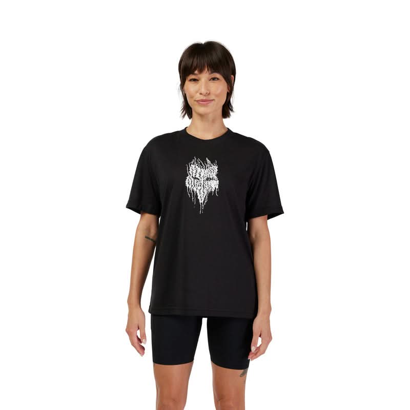 Fox Lady Bark Ss Tech Tee Black T-shirt