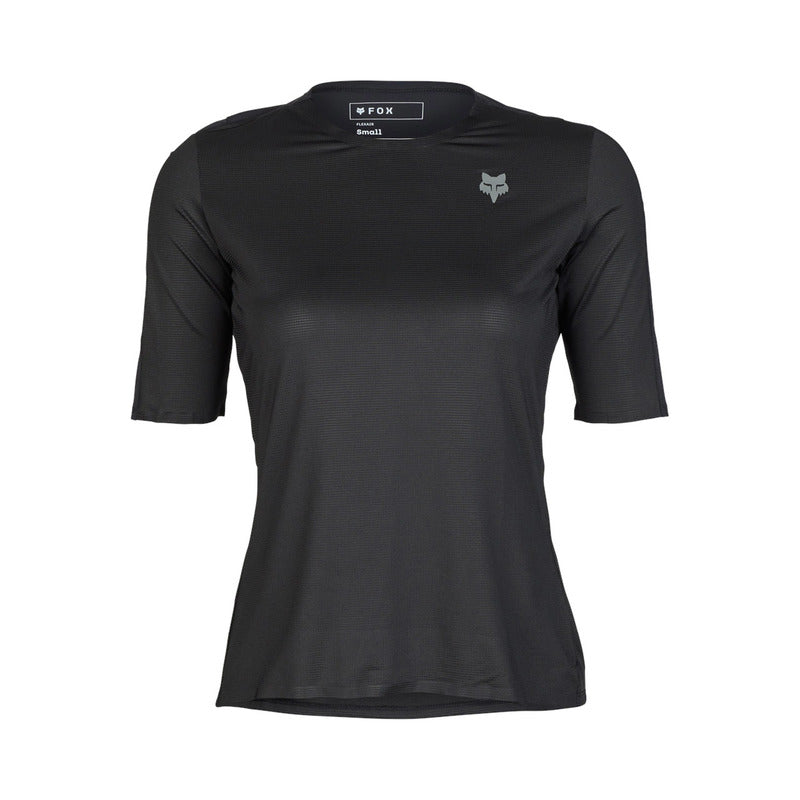 Fox Lady Flexair Ascent SS Jersey Black | RideHub
