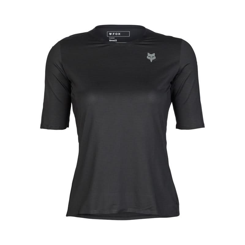 Fox Lady Flexair Ascent SS Jersey Black | RideHub