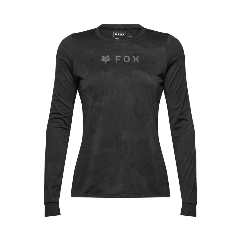 Fox Lady Ranger Tru Dri LS Long Sleeve Cycling Jersey Black | RideHub