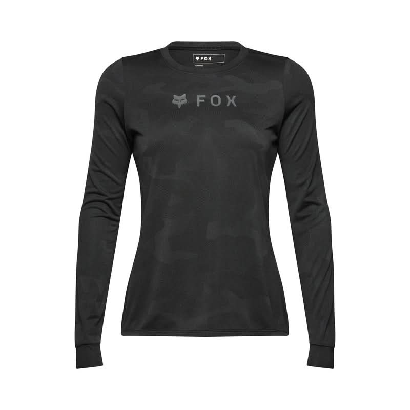 Fox Lady Ranger Tru Dri LS Long Sleeve Cycling Jersey Black | RideHub