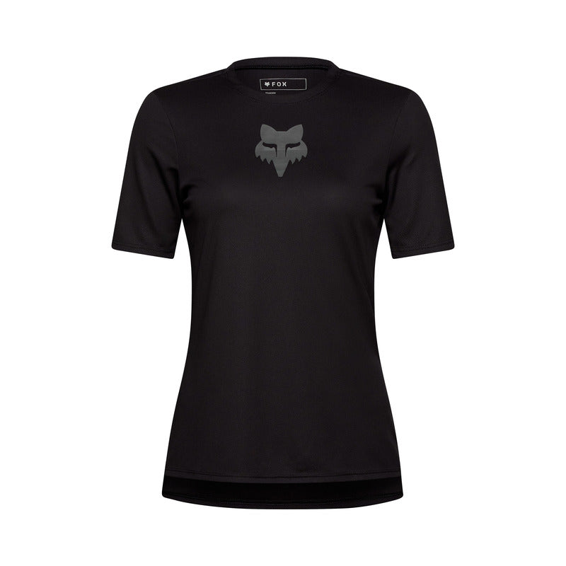 Fox Lady Ranger Fox Head Black Cycling Jersey | RideHub