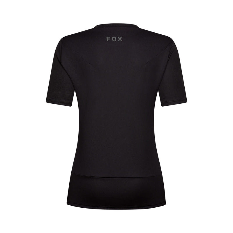 Fox Lady Ranger Fox Head Black Cycling Jersey | RideHub