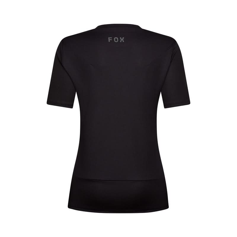 Fox Lady Ranger Fox Head Black Cycling Jersey | RideHub
