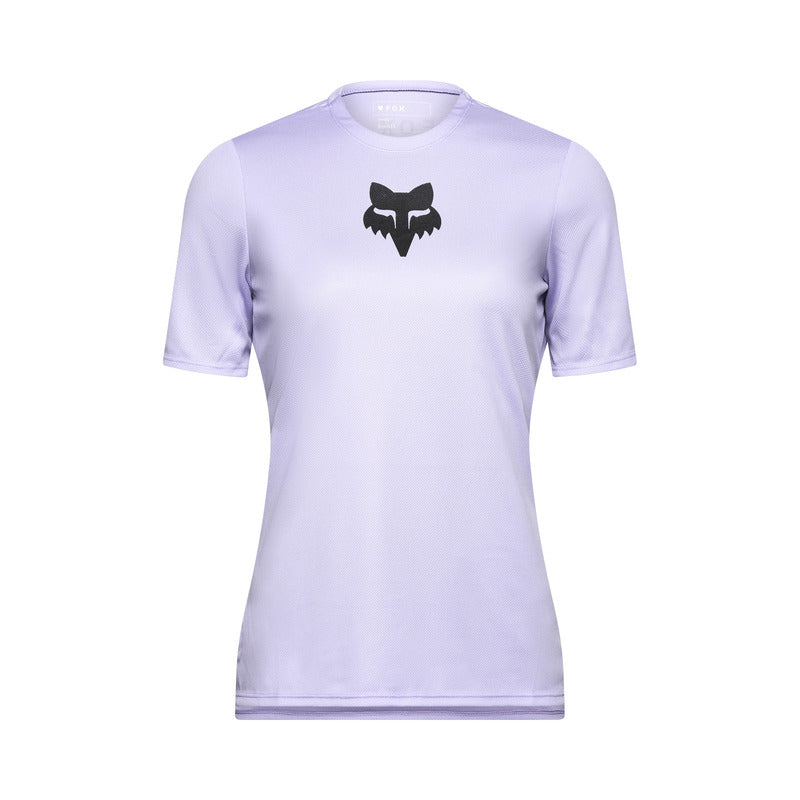 Fox Lady Ranger Fox Head Lilac Cycling Jersey | RideHub
