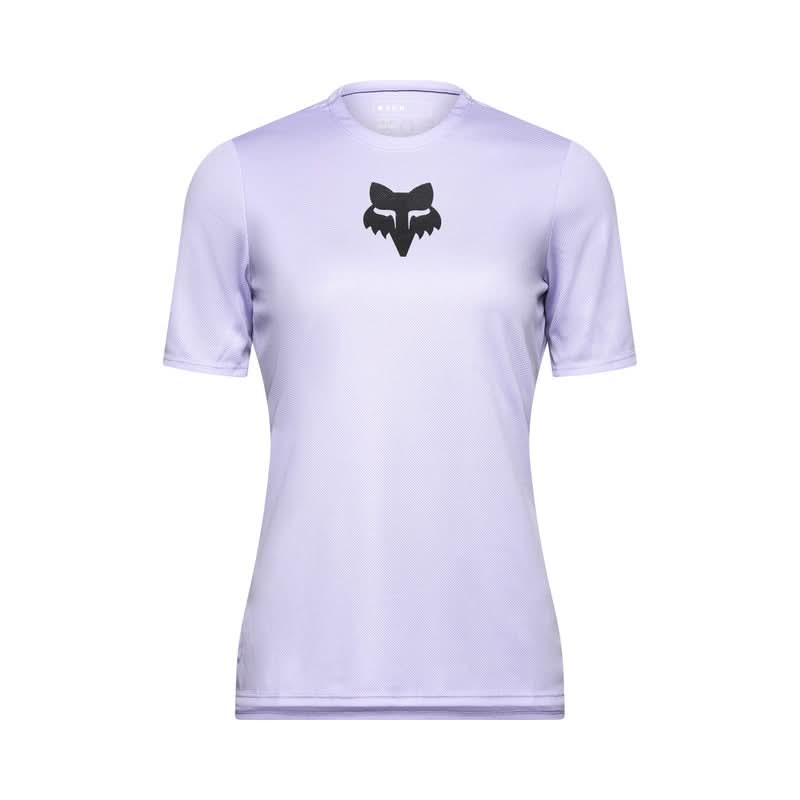 Fox Lady Ranger Fox Head Lilac Cycling Jersey | RideHub