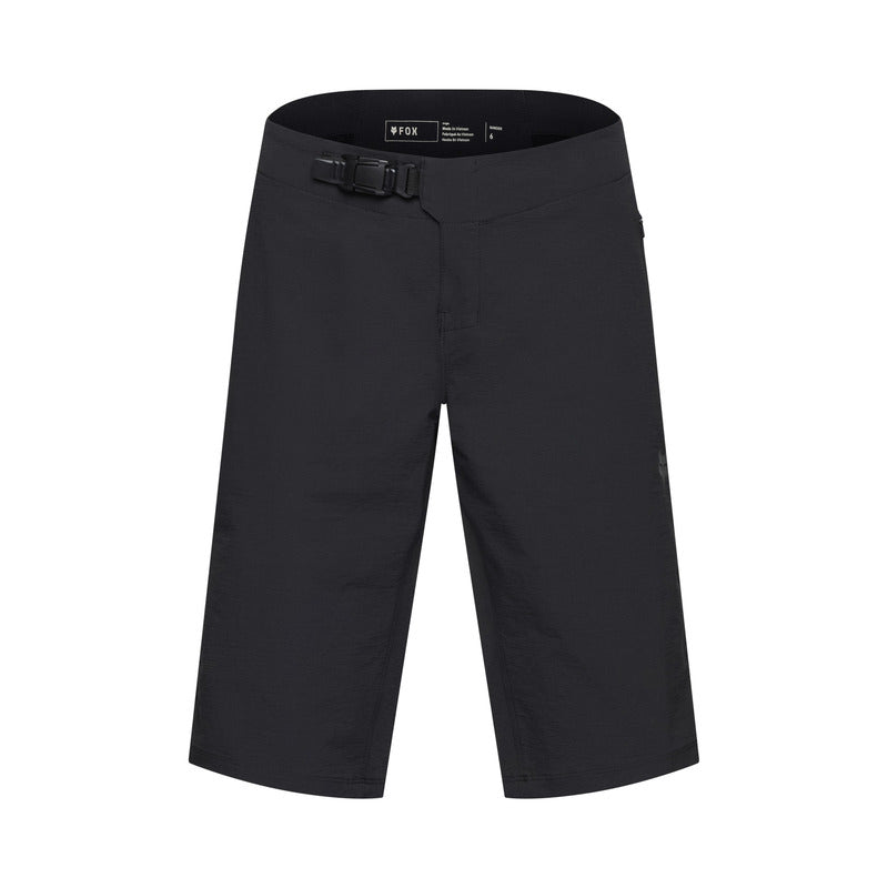 FOX Lady Ranger W Liner Black Cycling Shorts | RideHub