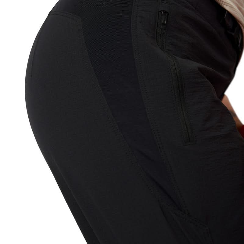 FOX Lady Ranger W Liner Black Cycling Shorts | RideHub