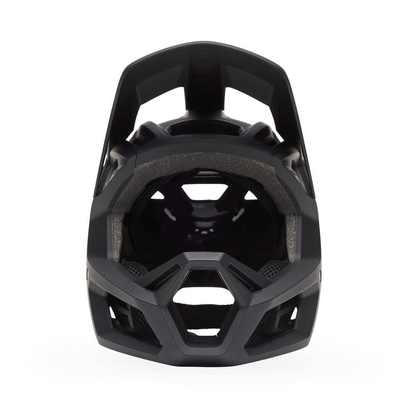 Fox Junior Proframe Mt Blk Ce Matte Black Bike Helmet