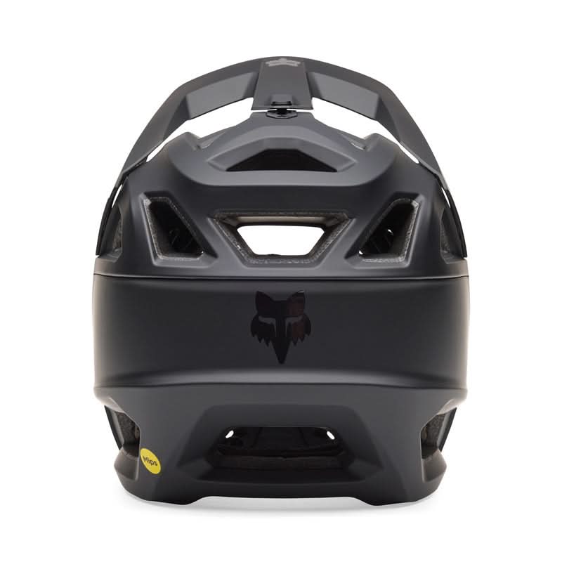 Fox Junior Proframe Mt Blk Ce Matte Black Bike Helmet