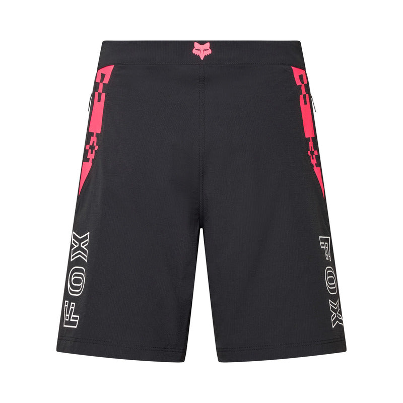 Fox Junior Ranger Short Digi Image Black Cycling Shorts | RideHub