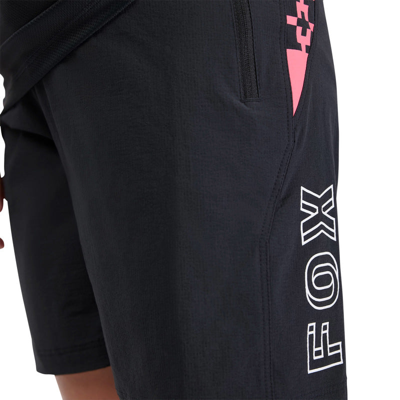 Fox Junior Ranger Short Digi Image Black Cycling Shorts | RideHub