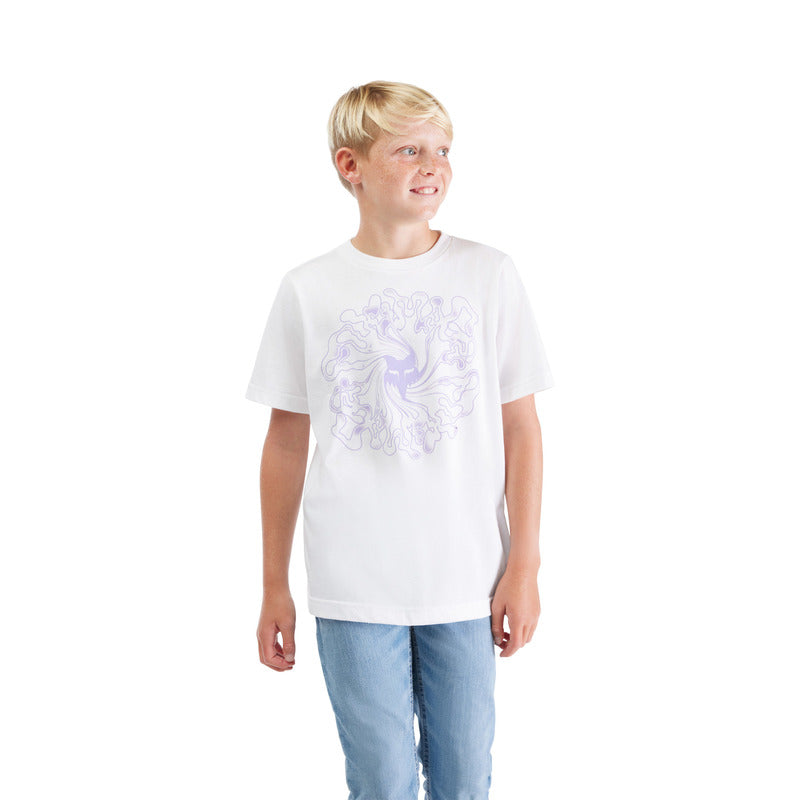 Fox Junior Frequency Ss Tee Optic White T-shirt