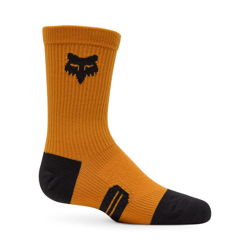 Fox Junior 6" Ranger Crew Sock Caramel | RideHub