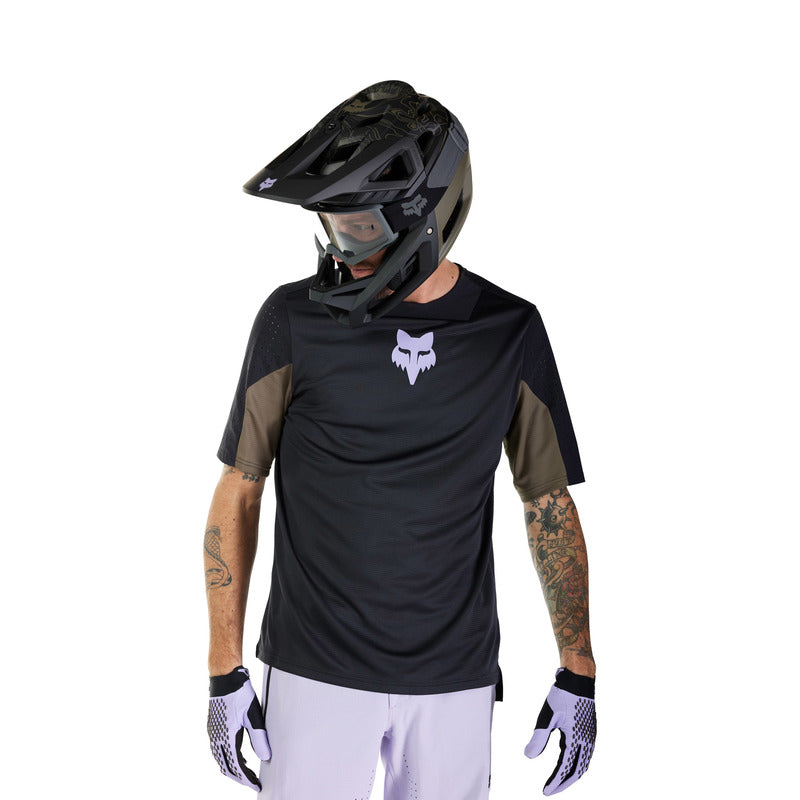 Fox Defend SS Jersey Park Black | Ride Hub