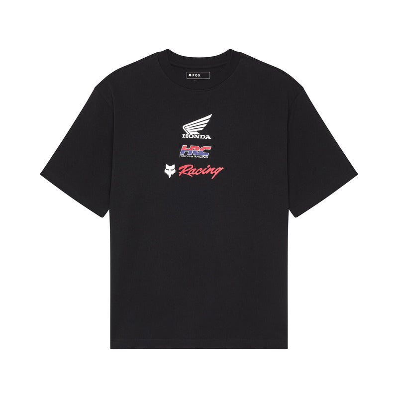 FOX HONDA OVERSIZED BLACK T-SHIRT