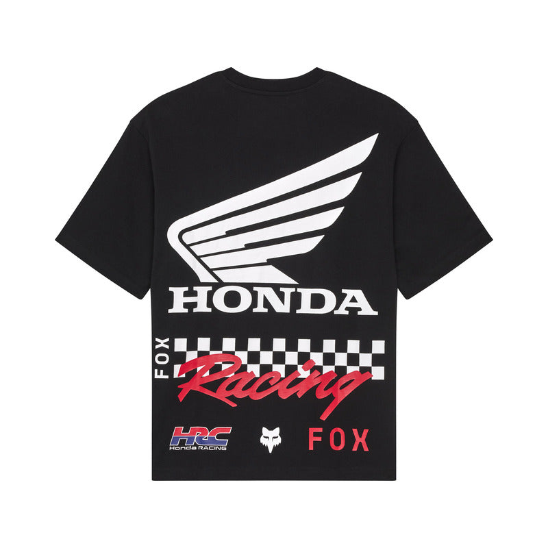 FOX HONDA OVERSIZED BLACK T-SHIRT