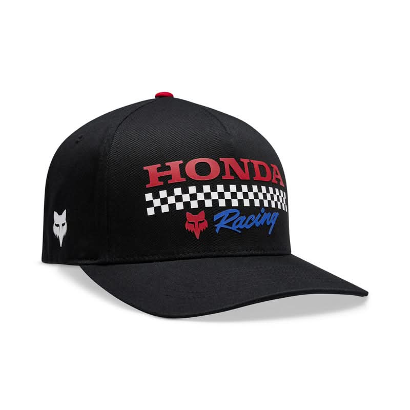 FOX FLEXFIT BLACK S BASEBALL CAP