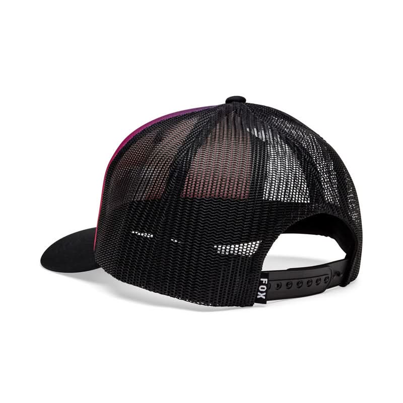 FOX LADY ELEVATED TRUCKER PINK BASEBALL CAP