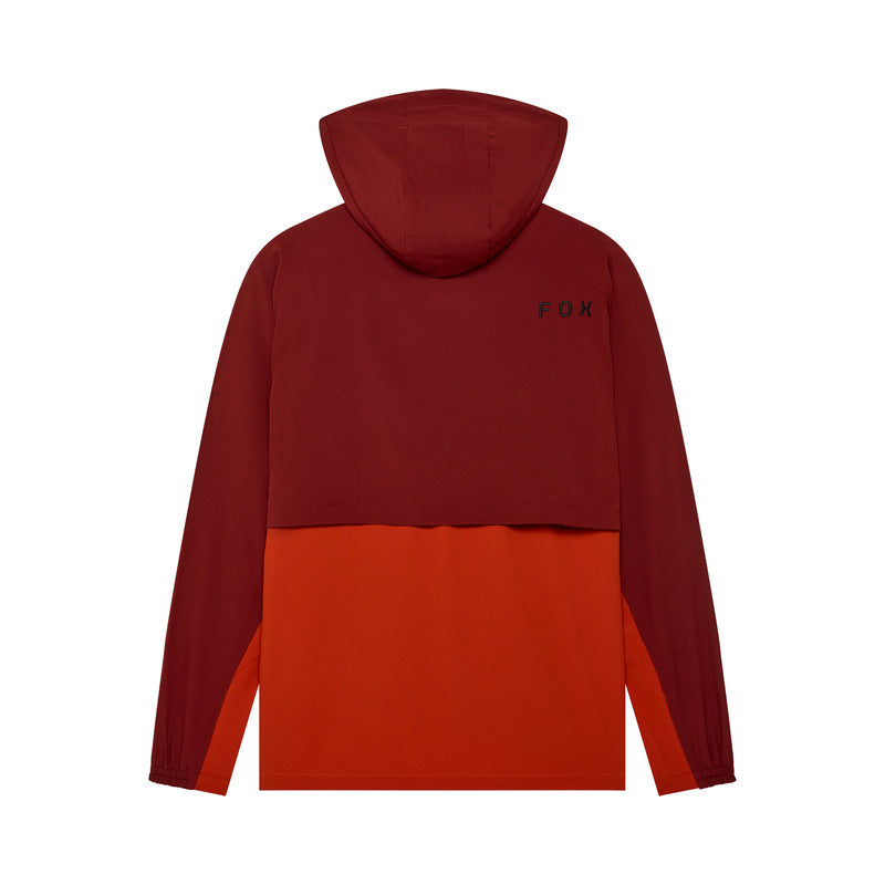 Fox Survivalist Windbreaker Rust Jacket | RideHub