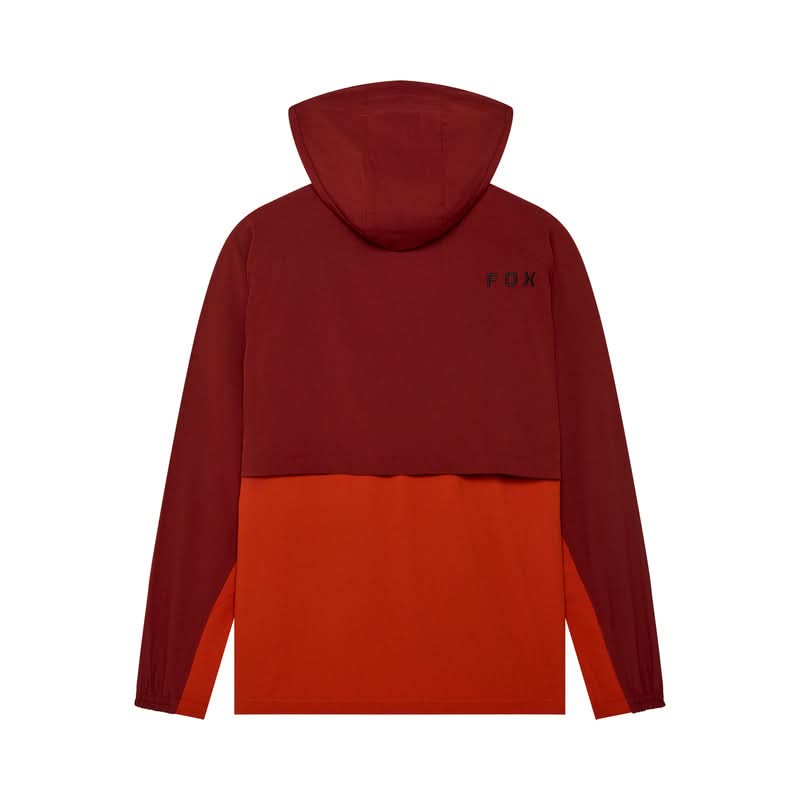 Fox Survivalist Windbreaker Rust Jacket | RideHub