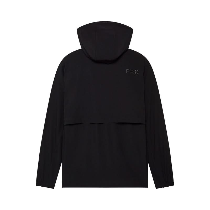 Fox Survivalist Windbreaker Jacket Black/Black | RideHub