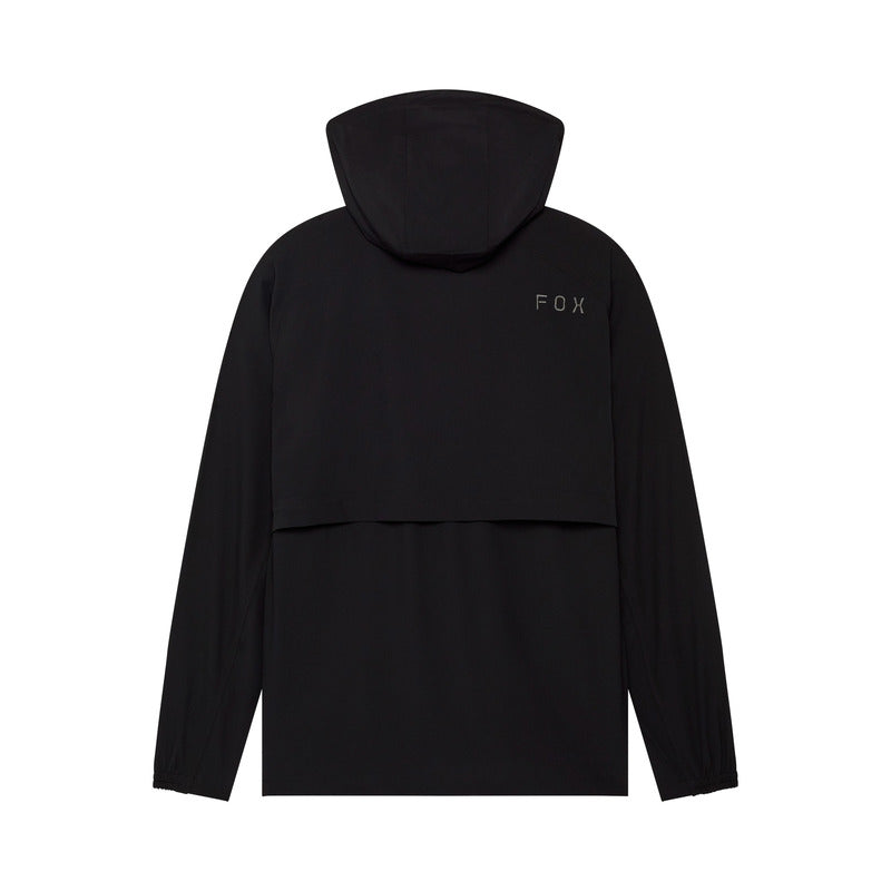 Fox Survivalist Windbreaker Jacket Black/Black | RideHub
