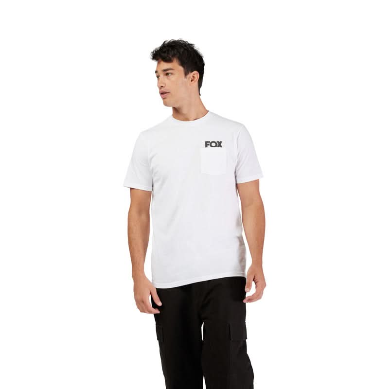 T-SHIRT FOX BIG F SS PREM TEE OPTIC WHITE