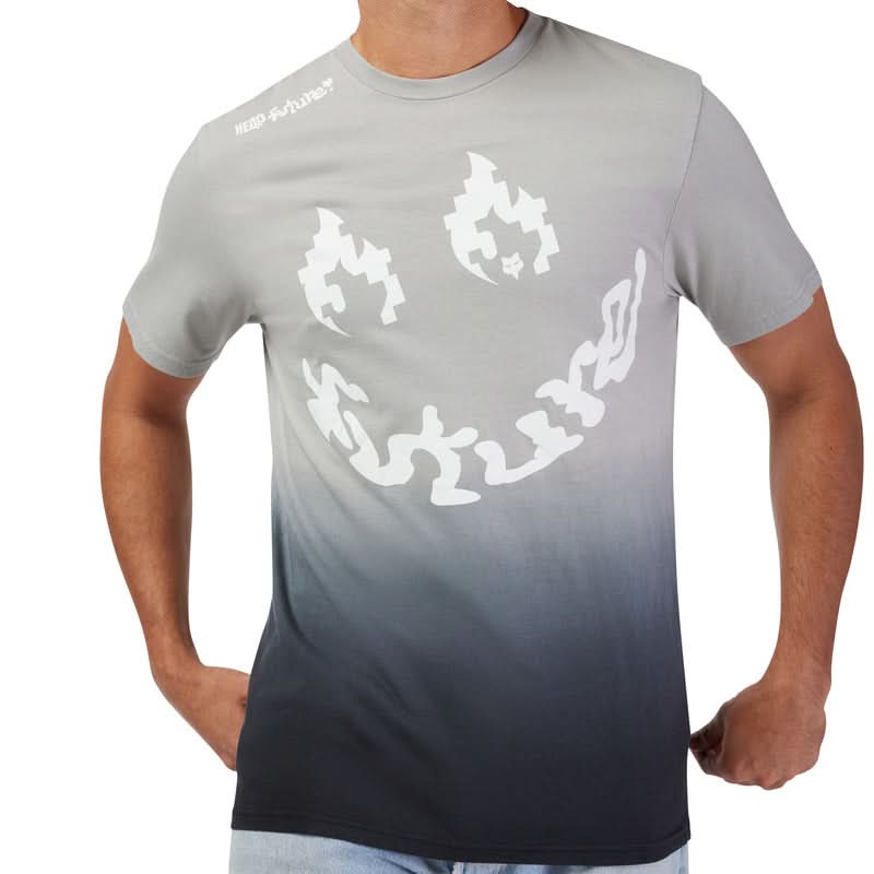 T-SHIRT FOX HELLO FOX SS PREM TEE STEEL GRAY