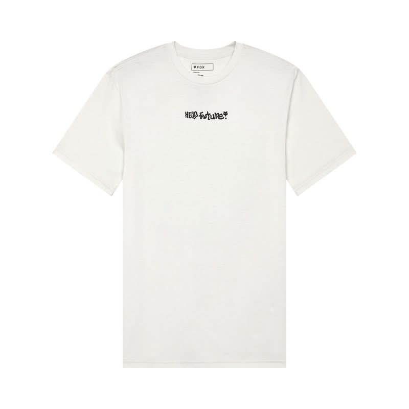 T-SHIRT FOX FUTURE SS PREM TEE LIGHT GRAY