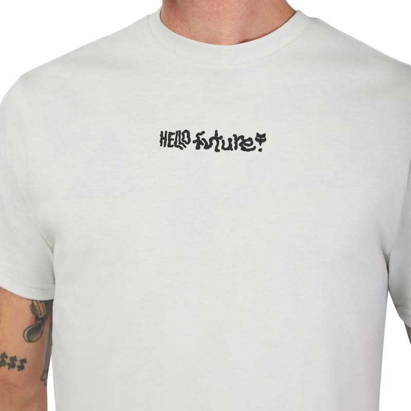 T-SHIRT FOX FUTURE SS PREM TEE LIGHT GRAY