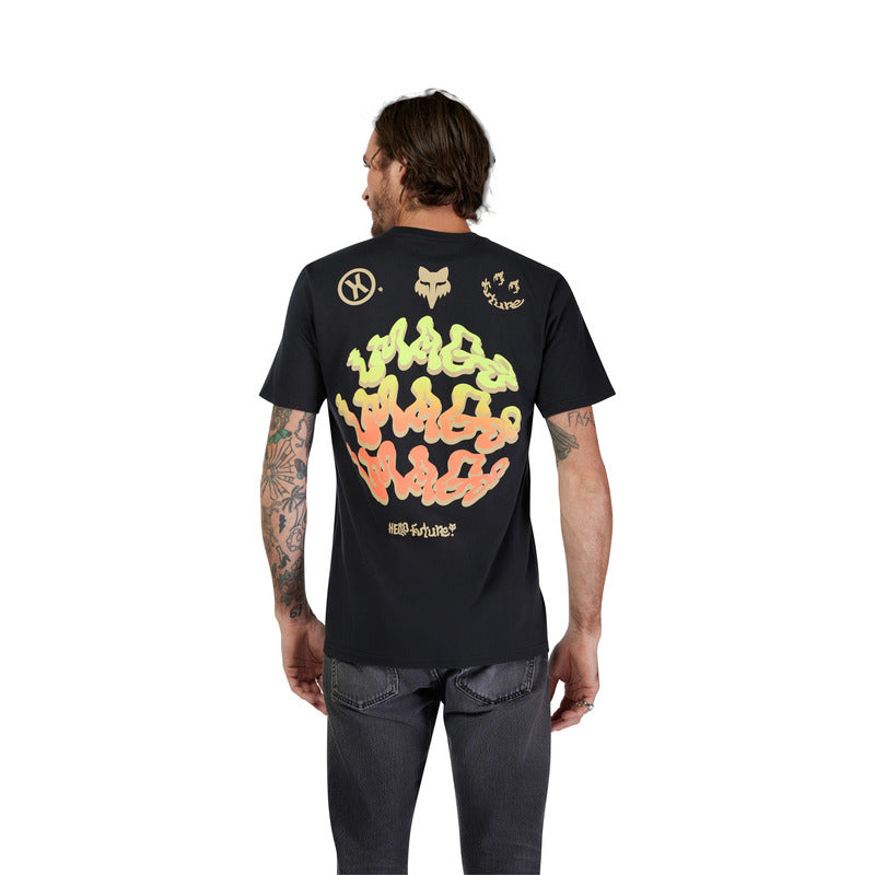 T-SHIRT FOX FUTURE SS PREM TEE BLACK