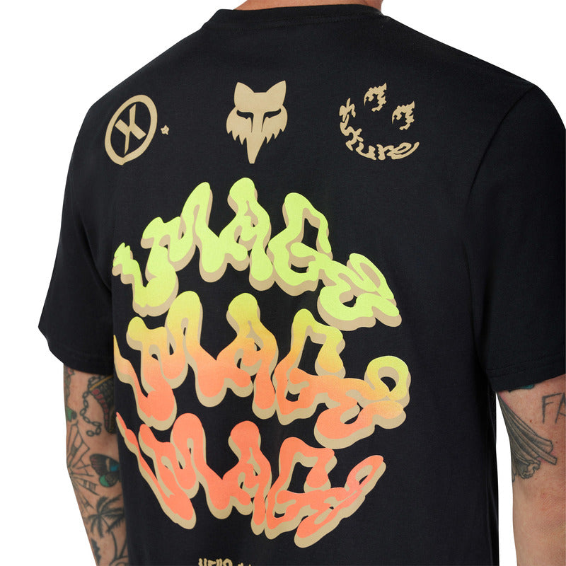 T-SHIRT FOX FUTURE SS PREM TEE BLACK