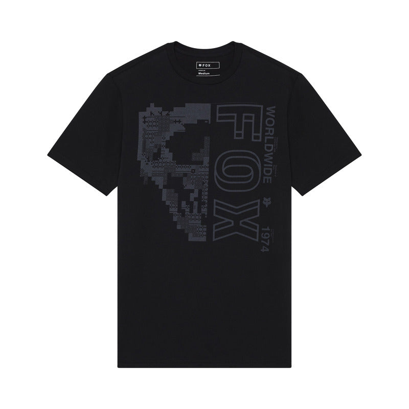 T-SHIRT FOX IMAGE SKULL SS PREM TEE BLACK