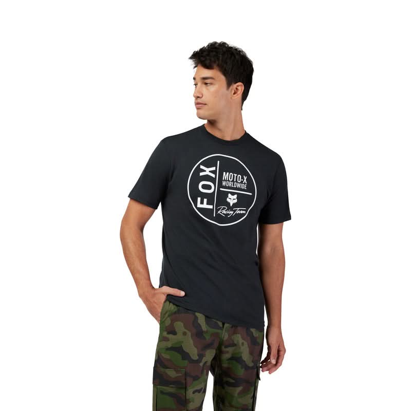 T-SHIRT FOX WORLDWIDE SS PREM TEE BLACK