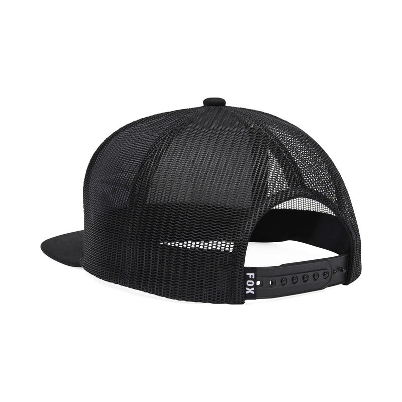 FOX WINGED TRUCKER BLACK CAP