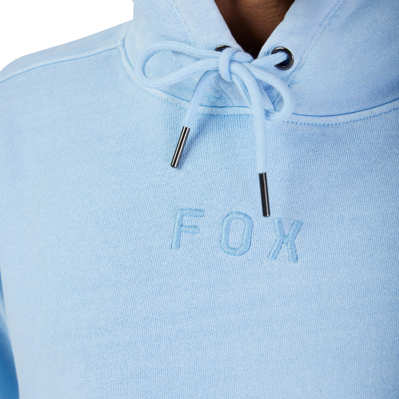 Fox Lady Wordmark Oversized Cashmere Blue Hoodie