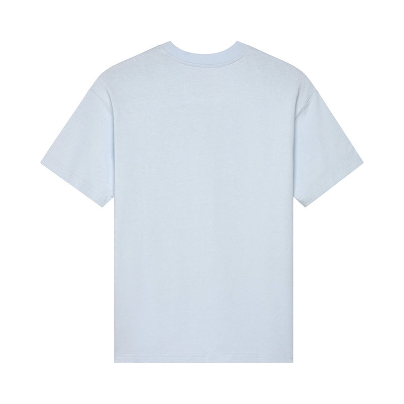 T-SHIRT FOX LADY WORDMARK OS PALE BLUE