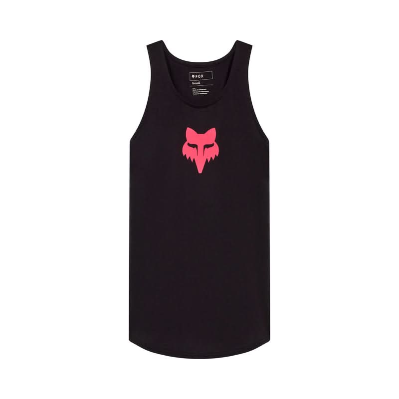 Fox Lady Head Tank Black/Pink | RideHub