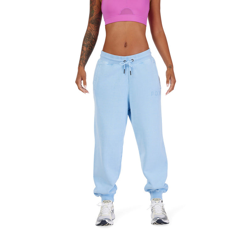 Fox Lady Wordmark Fleece Jogger Cashmere Blue | RideHub