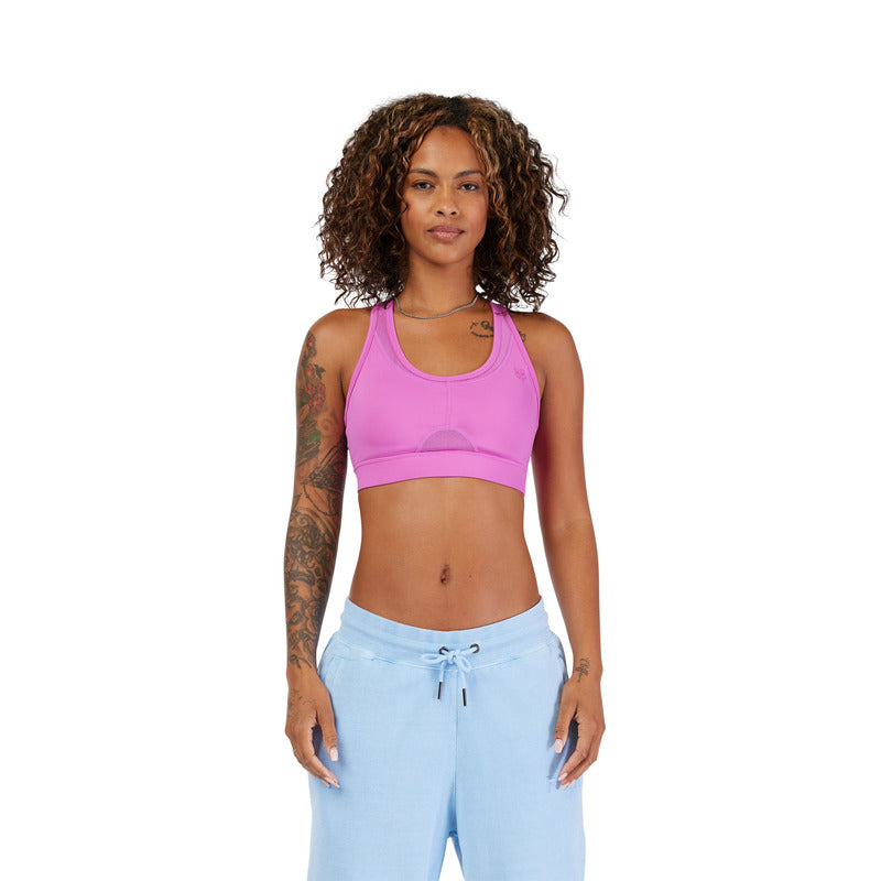 FOX LADY MOTIVE BRA MAGENTA SPORTS BRA