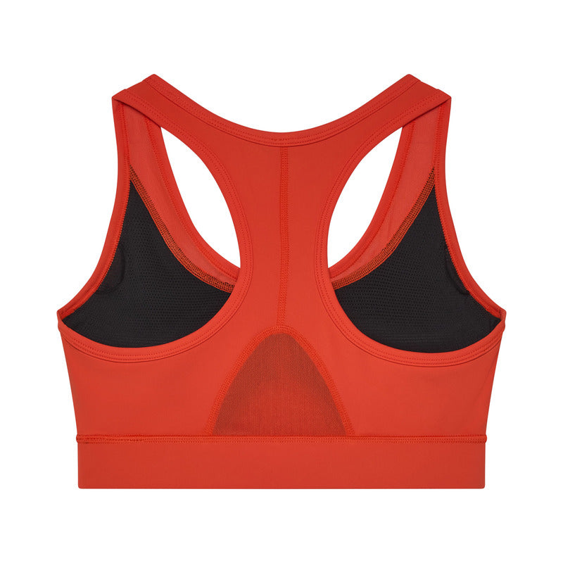 FOX LADY MOTIVE BRA BLOOD ORANGE SPORTS BRA