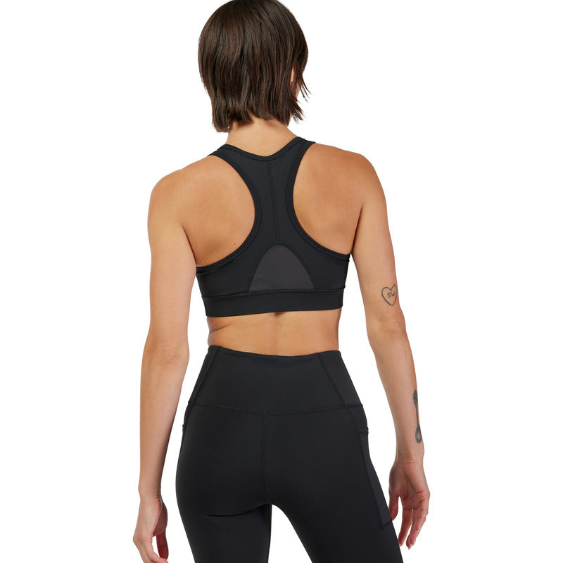 FOX LADY MOTIVE BRA BLACK SPORTS BRA