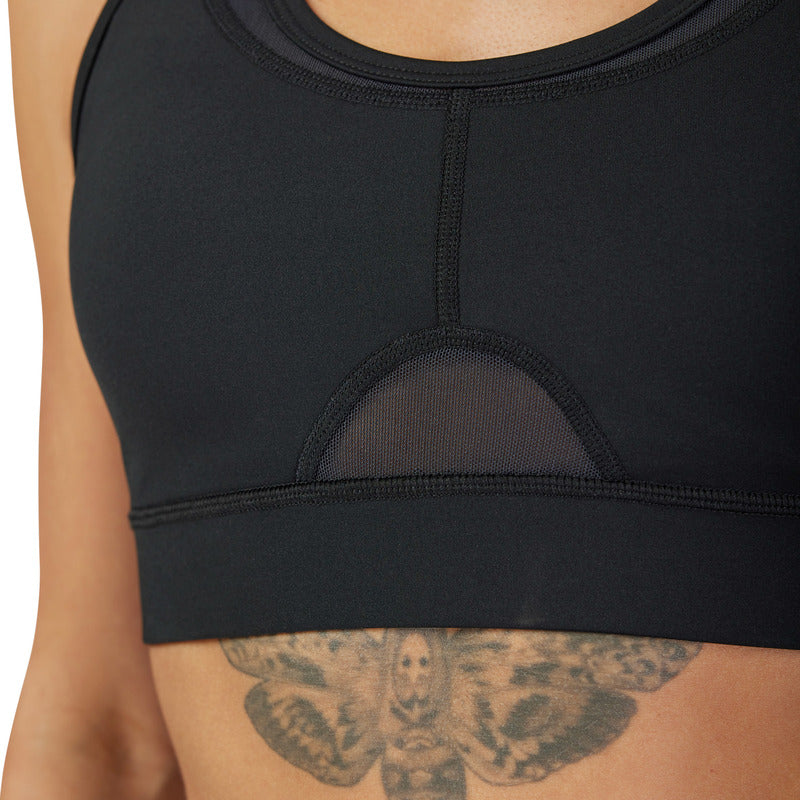 FOX LADY MOTIVE BRA BLACK SPORTS BRA